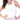 Women's Racer Rib Tennis Tank White and Paris Pink