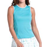 Women's Crosscourt Tennis Tank Scuba,Apparel,Lucky In Love,Scuba,XS,Tennis Express,CX161-484