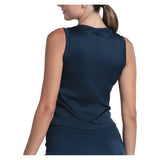 Women's Hip Fit Rib Tennis Muscle Tank-Apparel-Lucky In Love-CX175-401-2-Tennis Express