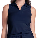 Women's Pima Matchday Tennis Polo,Apparel,Lucky In Love,472 Dark Navy,XS,Tennis Express,CX209-472