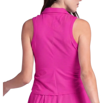 Women's Pima Matchday Tennis Polo,Apparel,Lucky In Love,,,Tennis Express,CX209-676-2