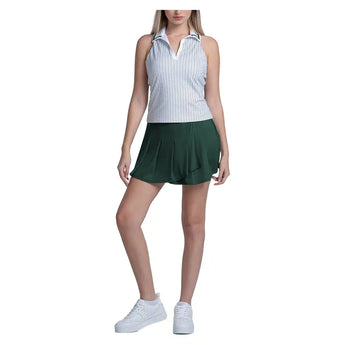 Women's Ivy Classic Tennis Polo Tank White,Apparel,Lucky In Love,,,Tennis Express,CX220-97G110-5