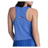 Women's Court Drip Tennis Tank Parisian Blue, Lucky In Love, Tennis Express, CX221-434-1