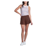 Women's Pure Luxe Rib Tennis Tank White, Lucky In Love, Tennis Express, CX222-98H110H26-8