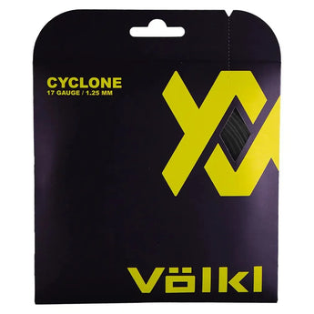 Cyclone Tennis String Black-Strings-Volkl-CYCBK-17-Tennis Express