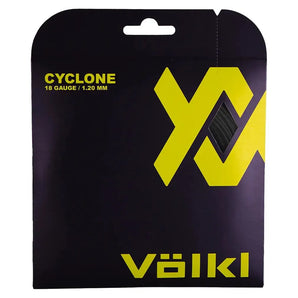 Cyclone Tennis String Black-Strings-Volkl-CYCBK-18-Tennis Express