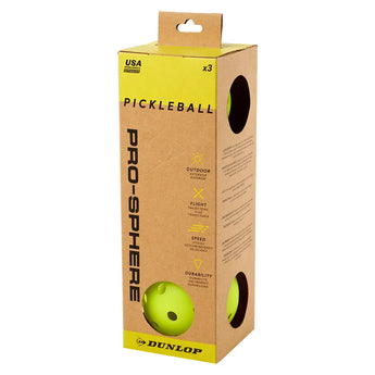 Pro-Sphere Outdoor Pickleball 3 Pack,Balls,Dunlop,,,Tennis Express,D10368525-2