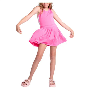 Girls' Mini Serve Tennis Dress Taffy,Apparel,Lucky In Love,,,Tennis Express,D25-695-5