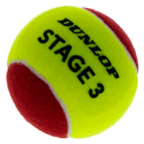 Stage 3 Red 3 Ball Polybag,Balls,Dunlop,,,Tennis Express,D60164702copy