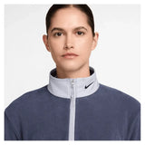 Women's Therma-FIT Victory Long-Sleeve 1/2-Zip Tennis Top Sanded Purple and Ghost-Apparel-Nike-DA3236-508H25-3-Tennis Express