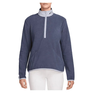 Women's Therma-FIT Victory Long-Sleeve 1/2-Zip Tennis Top Sanded Purple and Ghost-Apparel-Nike-DA3236-508H25-Tennis Express