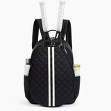 Darling Tennis Backpack Black-Bags-Trelle Co.-DARLING-Tennis Express