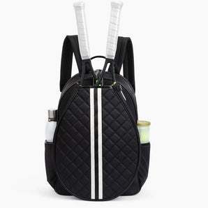 Darling Tennis Backpack Black-Bags-Trelle Co.-DARLING-Tennis Express
