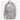 Girls' Sportswear Club French Terry Cropped Hoodie Carbon Heather and White-Apparel-Nike-DC7210-091-P1-Tennis Express