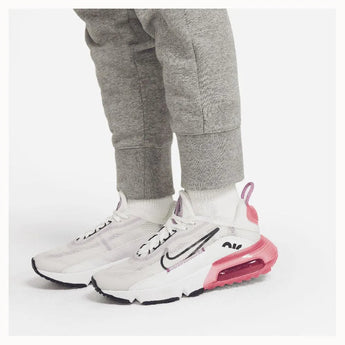 Girls' Sportswear Club French Terry Pants-Apparel-Nike-DC7211-091-3-Tennis Express