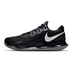 Men's Rafa Zoom Vapor Cage 4 Tennis Shoes Black and Metallic Silver,Footwear,Nike,,,Tennis Express,DD1579-001B-1