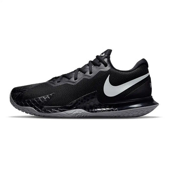 Men's Rafa Zoom Vapor Cage 4 Tennis Shoes Black and Metallic Silver,Footwear,Nike,,,Tennis Express,DD1579-001B-1