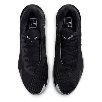 Men's Rafa Zoom Vapor Cage 4 Tennis Shoes Black and Metallic Silver,Footwear,Nike,,,Tennis Express,DD1579-001B-3