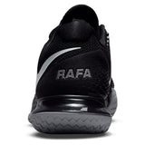 Men's Rafa Zoom Vapor Cage 4 Tennis Shoes Black and Metallic Silver,Footwear,Nike,,,Tennis Express,DD1579-001B-4