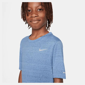 Boys' Dri-Fit Miler Short Sleeve Training Top-Apparel-Nike-DD3055-489_3-Tennis Express