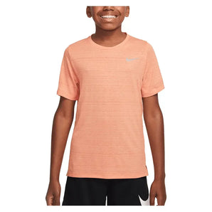 Boys' Dri-FIT Short Sleeve Miler Training Top-Apparel-Nike-DD3055-U25-844-3-Tennis Express