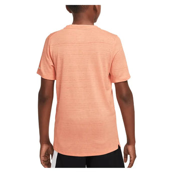 Boys' Dri-FIT Short Sleeve Miler Training Top-Apparel-Nike-DD3055-U25-844-4-Tennis Express