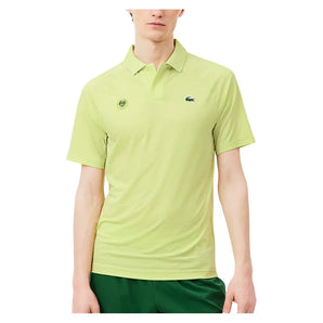 Men's Roland Garros Players Tennis Polo,Apparel,Lacoste,,,Tennis Express,DH0333-BIC-3