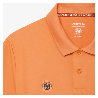Men's Official Roland Garros Day Session Tennis Polo Blossom and Miami,Apparel,Lacoste,,,Tennis Express,DH0341-4IM-4