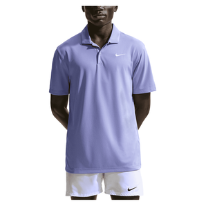 Men's Court Dri-FIT Solid Tennis Polo,Apparel,Nike,569 Light Thistle/White,XS,Tennis Express,DH0857-S26-569-3.1