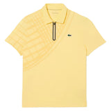Men's Grigor Dimitrov On Court Players Tennis Polo Yellow-Apparel-Lacoste-DH4756-107H25-3-Tennis Express