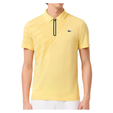 Men's Grigor Dimitrov On Court Players Tennis Polo Yellow