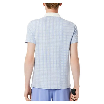 Men's Danill Medvedev Tennis Polo Lapland and Delphinium-Apparel-Lacoste-DH4762-A9IF25-1-Tennis Express