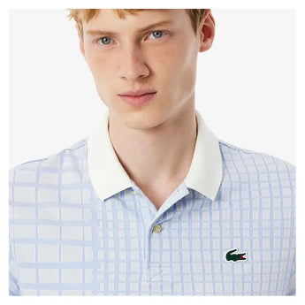 Men's Danill Medvedev Tennis Polo Lapland and Delphinium-Apparel-Lacoste-DH4762-A9IF25-2-Tennis Express