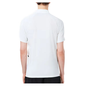 Men's Daniil Medvedev Tennis Polo White,Apparel,Lacoste,,,Tennis Express,DH6735-001F26-1