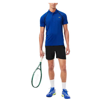 Men's Daniil Medvedev Tennis Polo Cobalt,Apparel,Lacoste,,,Tennis Express,DH6735-JQ0F26-5