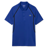 Men's Daniil Medvedev Tennis Polo Cobalt, Lacoste, Cobalt, Tennis Express, DH6735-JQ0F26-COBALT-1