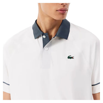 Men's Novak Djokovic Tennis Polo,Apparel,Lacoste,,,Tennis Express,DH6809-BF26-ZA5-2