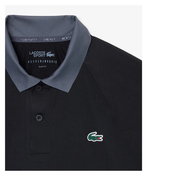 Men's Novak Djokovic Tennis Polo,Apparel,Lacoste,,,Tennis Express,DH6809-BF26-ZDQ-3
