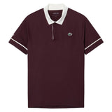 Men's Novak Djokovic Tennis Polo, Lacoste, ZB5 Oxalis/Flour, Tennis Express, DH6809-FF26-ZB5-OXALIS-FLOUR-2