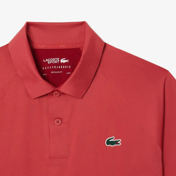 Men's Novak Djokovic Ultra-Dry On-Court Tennis Polo-Apparel-Lacoste-DH7360-IIU-U24-2-Tennis Express
