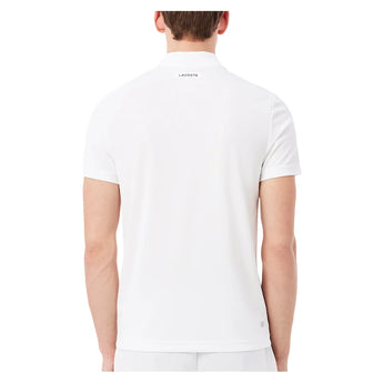 Men's Daniil Medvedev Tennis Polo White-Apparel-Lacoste-DH9985-001-1-Tennis Express