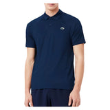 Men's Novak Djokovic On-Court Tennis Polo Navy-Apparel-Lacoste-DH9986-166-Tennis Express