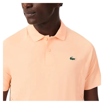 Men's Roland Garros Novak Djokovic On-Court Tennis Polo Angie,Apparel,Lacoste,,,Tennis Express,DH9986-BIG-6