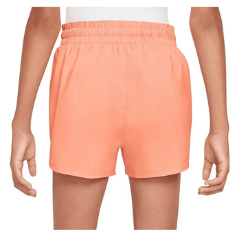 Girls' Dri-FIT High-Waisted Woven 3 Inch Training Shorts-Apparel-Nike-DX4967-U25-844-4-Tennis Express