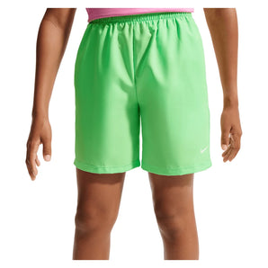 Boys' Dri-Fit Woven Tennis Shorts Illusion Green and White, Nike, Illusion Green/White, Tennis Express, DX5382-336H26-ILLUSION-GREEN-WHITE-1