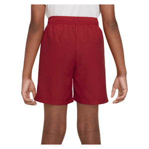 Boys' Dri-Fit Woven Tennis Shorts Tough Red and White, Nike, Tennis Express, DX5382-608H26-1