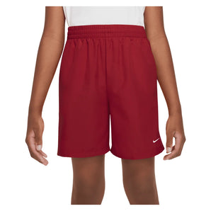 Boys' Dri-Fit Woven Tennis Shorts Tough Red and White, Nike, Tough Red/White, Tennis Express, DX5382-608H26-TOUGH-RED-WHITE-1