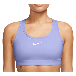 Women's Swoosh Medium Support Padded Sports Bra Purple Pulse and White, Nike, Purple Pulse/White, Tennis Express, DX6821-580H26-PURPLE-PULSE-WHITE-1