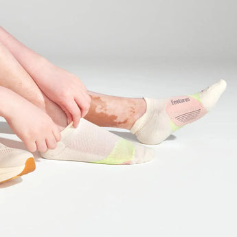 Elite Light Cushion No Show Tab Socks-Socks-Feetures-E50-B25-3-Tennis Express