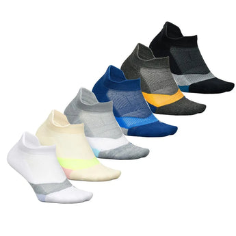 Elite Light Cushion No Show Tab Socks-Socks-Feetures-E50-B25-Tennis Express